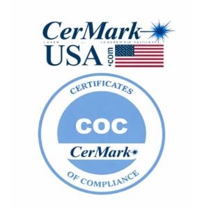 CerMark CoC Material Certificate of Compliance
