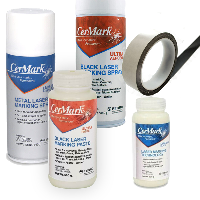 Cermark Spray, Paste, and Tape